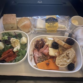 United Airlines - Breakfast?saved by cheesecake,baguette taste old and rock hard - Airlines Near Me - San Francisco, California United Airlines - Breakfast?saved by cheesecake,baguette taste old and rock hard - Airlines Near Me - San Francisco, California