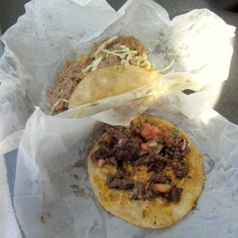 Pat's Taqueria - KALUA PORK TACO (top) and CARNE ASADA TACO (bottom) - 5 stars - Mexican Near Me - Hanalei, Hawaii Pat's Taqueria - KALUA PORK TACO (top) and CARNE ASADA TACO (bottom) - 5 stars - Mexican Near Me - Hanalei, Hawaii