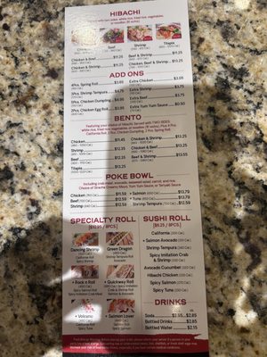 Menu photo 2 Quickway Japanese Hibachi Quincy, MA Menu photo 2 Quickway Japanese Hibachi Quincy, MA
