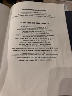 Menu photo 1 Bairro do Avillez Lisbon, 11