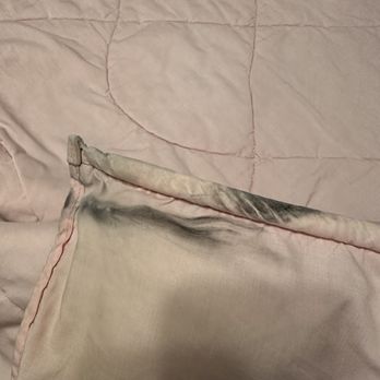 Emma's Laundry Drop Off - Comforter with black grease stain - Laundry Services Near Me - Lufkin, Texas Emma's Laundry Drop Off - Comforter with black grease stain - Laundry Services Near Me - Lufkin, Texas