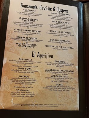 Menu photo 4 Mi Casa Grill Cantina Las Vegas, NV
