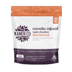 The Diamond Bonsai Cannabis Delivery - Who doesn't love a god brownie? Kaneh Co Triple Chocolate Brownies