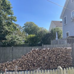 Simply Local Wood - In a full cord, this pile would be level.