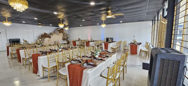 Elevate Your Corporate Holiday Celebrations - As the holiday season approaches, it's the perfect time to celebrate your team's hard work and achievements. Our exceptional venue is ready to host your corporate holiday event in style. Whether you're planning a grand gala, a cozy gathering, or something in between, our flexible spaces can be tailored to your specific needs. Our expert event planning team will work closely with you to ensure that every aspect is thoughtfully designed, from festive decor to delectable catering. Join us in creating a memorable and joyful experience that will leave your colleagues and clients in high spirits. Make this holiday season one to remember by reserving your corporate event with us today. Elevate Your Corporate Holiday Celebrations - As the holiday season approaches, it's the perfect time to celebrate your team's hard work and achievements. Our exceptional venue is ready to host your corporate holiday event in style. Whether you're planning a grand gala, a cozy gathering, or something in between, our flexible spaces can be tailored to your specific needs. Our expert event planning team will work closely with you to ensure that every aspect is thoughtfully designed, from festive decor to delectable catering. Join us in creating a memorable and joyful experience that will leave your colleagues and clients in high spirits. Make this holiday season one to remember by reserving your corporate event with us today.