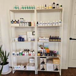 Whole Health Chiropractic - Supplement wall
