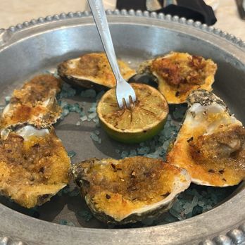 Xochi - Wood roasted oysters, prob my fav thing - Mexican Near Me - Houston, Texas Xochi - Wood roasted oysters, prob my fav thing - Mexican Near Me - Houston, Texas