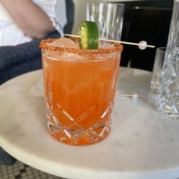 Jamie's Wine Bar - A sweet and spicy mocktail - Wine Bars Near Me - Phoenix, Arizona