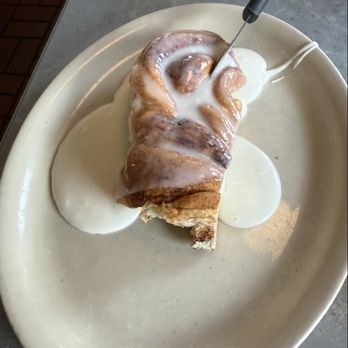 Norma's Cafe - Big Ol' Cinnamon Roll (half portion) - Diners Near Me - Plano, Texas Norma's Cafe - Big Ol' Cinnamon Roll (half portion) - Diners Near Me - Plano, Texas