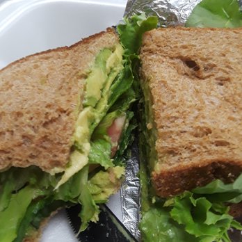 T Coasters - Avocado Veggie Sandwich with Vegan Bread. - New American Near Me - El Paso, Texas