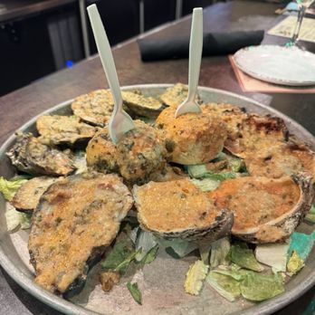 Mambo’s - 1/2 Mambo's Famous Oysters ; 1/2 Oyster Rockefeller - Cajun/Creole Near Me - New Orleans, Louisiana Mambo’s - 1/2 Mambo's Famous Oysters ; 1/2 Oyster Rockefeller - Cajun/Creole Near Me - New Orleans, Louisiana