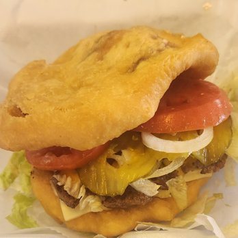 Kirk's Kitchen - a hamburger with lettuce and tomatoes - Burgers Near Me - Landrum, South Carolina
