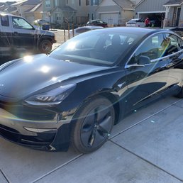 Full body clear wrap on Model 3