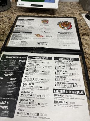 Menu photo 1 Stoney's Pizza Huntington Beach, CA Menu photo 1 Stoney's Pizza Huntington Beach, CA