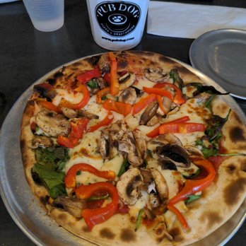 Pub Dog Brewing Company - a pizza and a drink - Brewpubs Near Me - Westminster, Maryland
