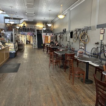 The Bean Cycle - the inside of a bike shop - Coffee Roasteries Near Me - Fort Collins, Colorado
