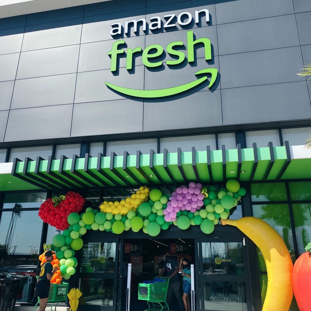 Amazon Fresh - Grand Opening - Grocery Near Me - Pasadena, California