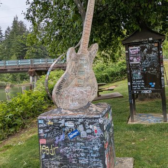 Kurt Cobain Memorial Park - Parks Near Me - Aberdeen, Washington Kurt Cobain Memorial Park - Parks Near Me - Aberdeen, Washington