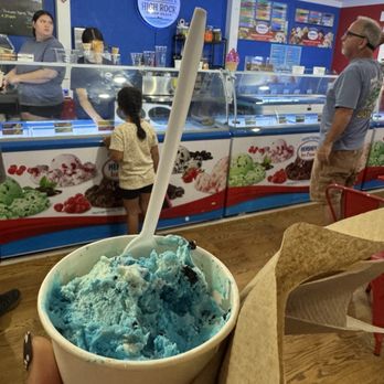 High Rock Scoop Shack - Blue cookies and cream - Ice Cream & Frozen Yogurt Near Me - Lexington, North Carolina High Rock Scoop Shack - Blue cookies and cream - Ice Cream & Frozen Yogurt Near Me - Lexington, North Carolina