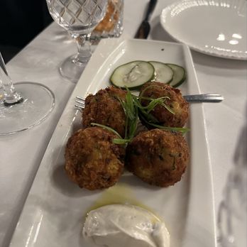 Cucina Venti Restaurant - Crispy Zucchini Cakes - Italian Near Me - Mountain View, California