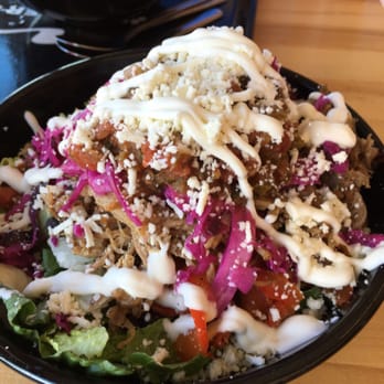 Rendezvous - salad from taco counter - Canadian (New) Near Me - Whistler, British Columbia Rendezvous - salad from taco counter - Canadian (New) Near Me - Whistler, British Columbia