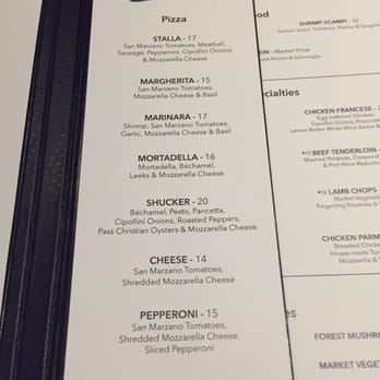 Stalla - Pizza menu - Italian Near Me - Biloxi, Mississippi Stalla - Pizza menu - Italian Near Me - Biloxi, Mississippi