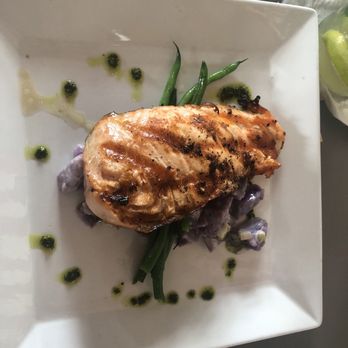 Red 36 - Salmon dinner - Seafood Near Me - Mystic, Connecticut