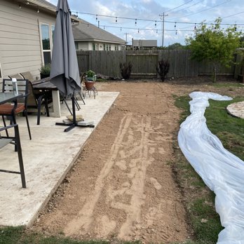 Turf Tech Lawn Repair - Concrete patio add-on - Landscaping Near Me - Kyle, Texas