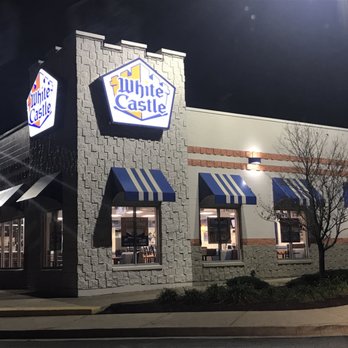 White Castle - the outside of a restaurant at night - Burgers Near Me - Merrillville, Indiana White Castle - the outside of a restaurant at night - Burgers Near Me - Merrillville, Indiana