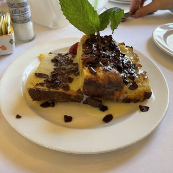 Columbia Restaurant - White Chocolate Bread Pudding - Spanish Near Me - Celebration, Florida