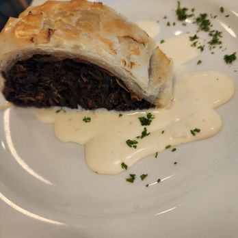 Freddie's Kitchen at the Cole - Mushroom strudel app - French Near Me - Palm Springs, California Freddie's Kitchen at the Cole - Mushroom strudel app - French Near Me - Palm Springs, California
