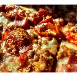 Today 03.14 only! Whole Pizza for 3.14$ + tax! from 7/11 and they have pepperoni & bacon! I came for coffee and boom PiDay Special ! Score!