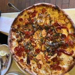 Spicy Pepper Chicken Pizza