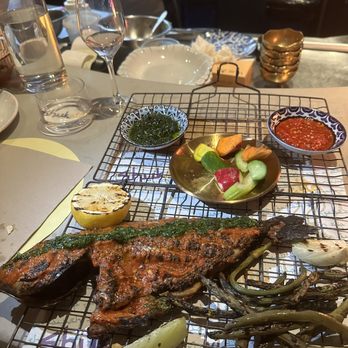 Shukette - Fish in a cage - Middle Eastern Near Me - New York, New York