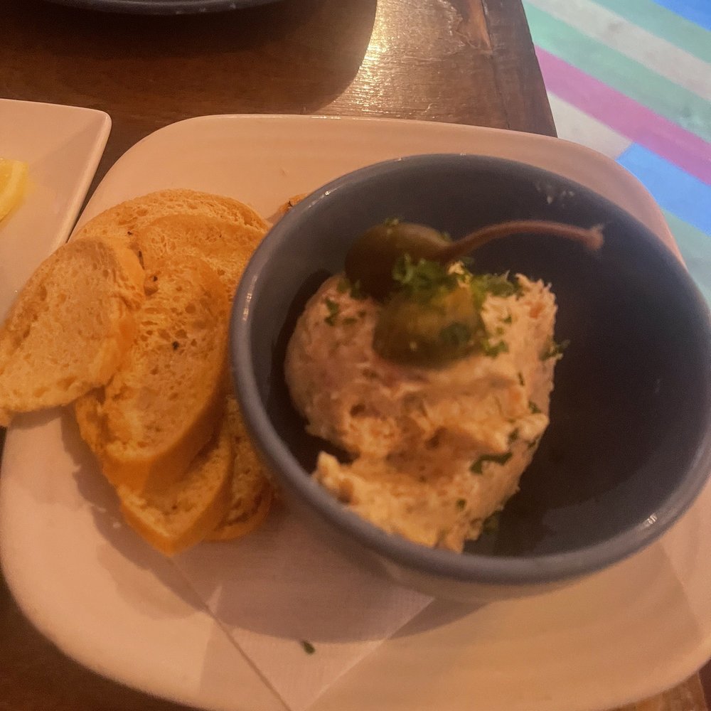 Santiago's Bodega - Herb ricotta and smoked salmon dip - Tapas Bars Near Me - Key West, Florida Santiago's Bodega - Herb ricotta and smoked salmon dip - Tapas Bars Near Me - Key West, Florida