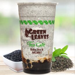 Black Sesame Milk Tea