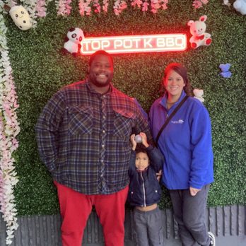 Top Pot KBBQ- Cincinnati - Cute photo op before entering in the building - Korean Near Me - Sharonville, Ohio