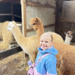 Smoky Mountain Llama Treks - She learned so much!