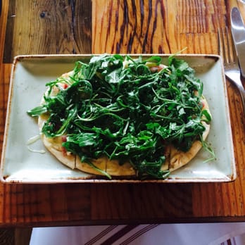 The Table - Spiced salami and cheddar flatbread - New American Near Me - San Jose, California