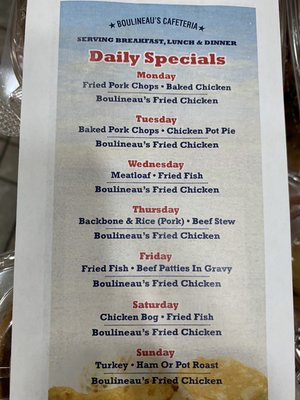 Menu photo 3 Boulineau's Foods Plus North Myrtle Beach, SC Menu photo 3 Boulineau's Foods Plus North Myrtle Beach, SC