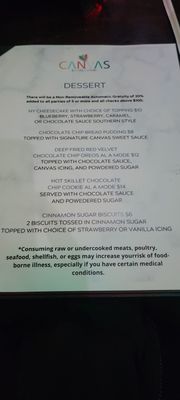 Menu photo 7 Canvas Social Cuisine Norfolk, VA Menu photo 7 Canvas Social Cuisine Norfolk, VA