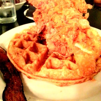24 Diner - Full order of Chicken and Waffles - Diners Near Me - Austin, Texas