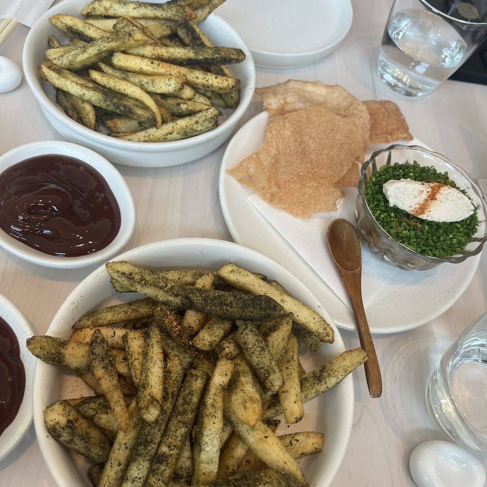 Nami Nori - Furikake fries and crispy rice with mushroom dip - Sushi Bars Near Me - Montclair, New Jersey Nami Nori - Furikake fries and crispy rice with mushroom dip - Sushi Bars Near Me - Montclair, New Jersey