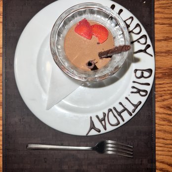 Cork and Table - a plate with a dessert on it - Wine Bars Near Me - Fredericksburg, Virginia
