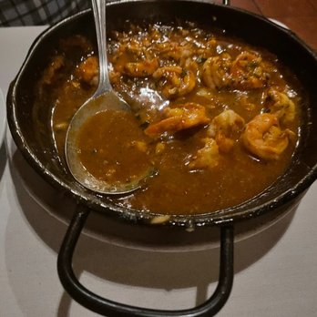 Sangria 71 - Shrimp in garlic sauce. Overdone. - Spanish Near Me - Williston Park, New York Sangria 71 - Shrimp in garlic sauce. Overdone. - Spanish Near Me - Williston Park, New York