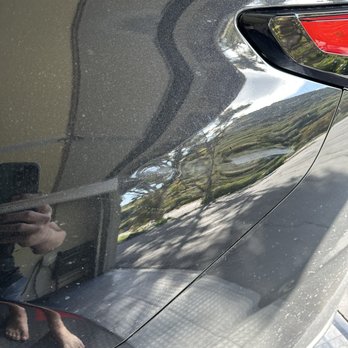 Push N Pull - Before - Mobile Dent Repair Near Me