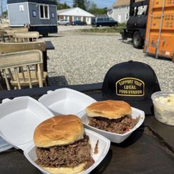 Wicked Sinister Smokehouse - Brisket Sandwiches