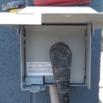 Elston Electric - RV plugged in and working and testing properly - Electricians Near Me - Lucerne Valley, California Elston Electric - RV plugged in and working and testing properly - Electricians Near Me - Lucerne Valley, California
