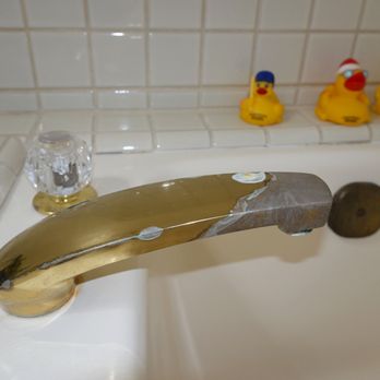 Alberto's Metal Finishing - Corroded bathtub pieces before Alberto's work. - Refinishing Services Near Me - Santa Barbara, California Alberto's Metal Finishing - Corroded bathtub pieces before Alberto's work. - Refinishing Services Near Me - Santa Barbara, California