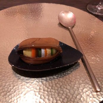 Benu - colorful vegetables - Asian Fusion Near Me - San Francisco, California